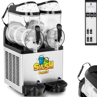 Granitor maszyna do napojów slush sorbetów smoothies podwójna 600 W 2 x 10 l