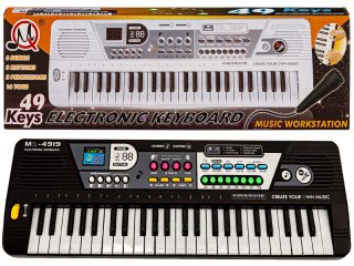 Keyboard MQ-4919 Organki, 49 Klawiszy, Mikrofon