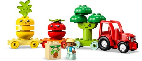 LEGO® DUPLO® - Traktor z warzywami i owocami