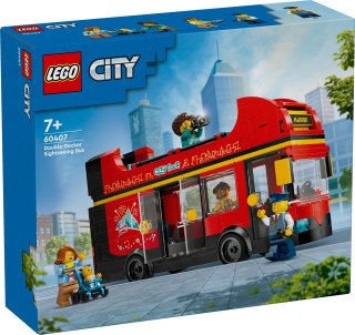 LEGO® City - Czerwony, piętrowy Autokar