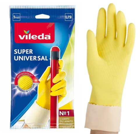 Rękawice Vileda Super Grip (9 - L)