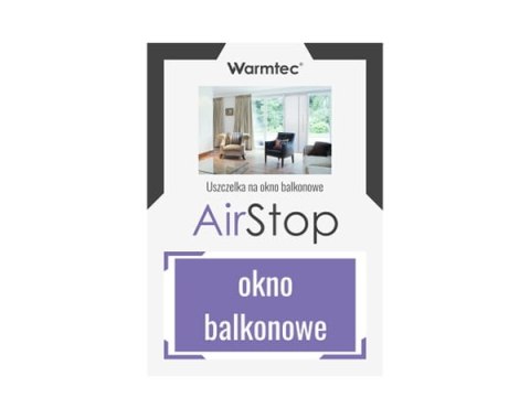 Uszczelka okienna do klimatyzatora (balkonowa) Warmtec AirStop