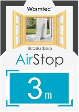 Uszczelka okienna do klimatyzatorów Warmtec AirStop 3m