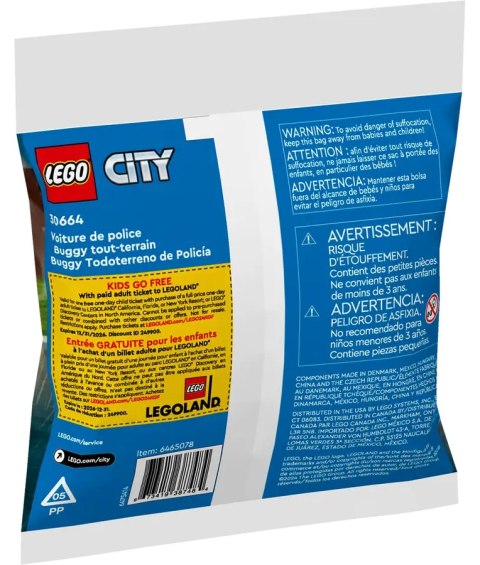 30664 - LEGO City - Policyjny łazik terenowy