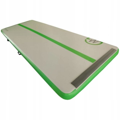 AirTrack Dmuchana Mata Gimnastyczna MASTER 400 x 150 x 20 cm Grey-Green