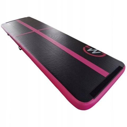 AirTrack Dmuchana Mata Gimnastyczna MASTER 500 x 100 x 10 cm Black-Pink