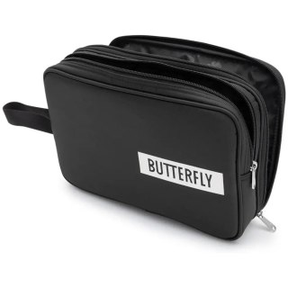 Pokrowiec na Rakietkę do Tenisa Stołowego BUTTERFLY DOUBLE BLACK