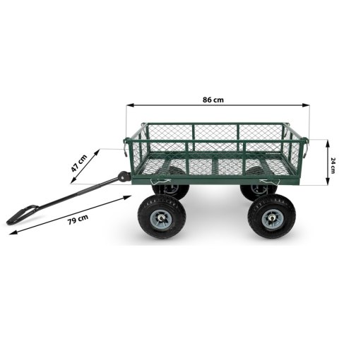 Wózek ogrodowy wywrotka 100l Humberg HM-509