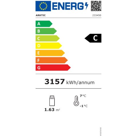 Witryna chłodnicza cukiernicza 2-półkowa jezdna LED 410L