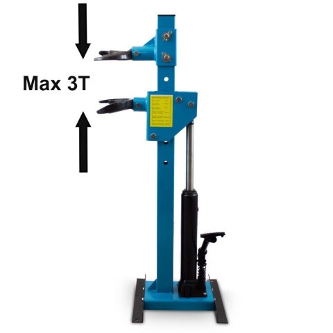 Stabilny Hydrauliczny Ściągacz Do Sprężyn Nacisk do 3t Zakres od 9-40cm