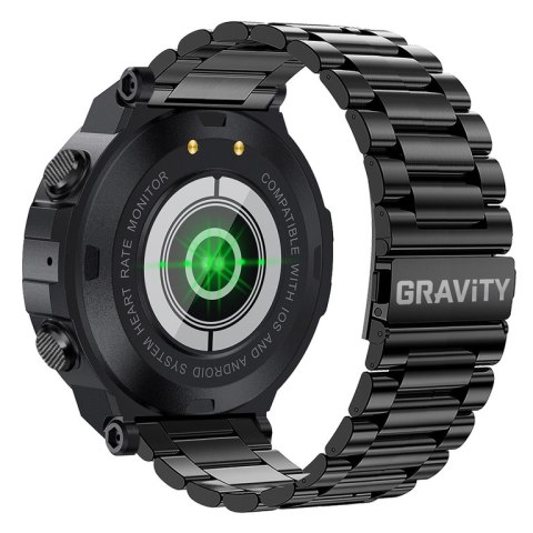 SMARTWATCH MĘSKI GRAVITY GT7-2 - WYKONYWANIE POŁĄCZEŃ (sg016b)