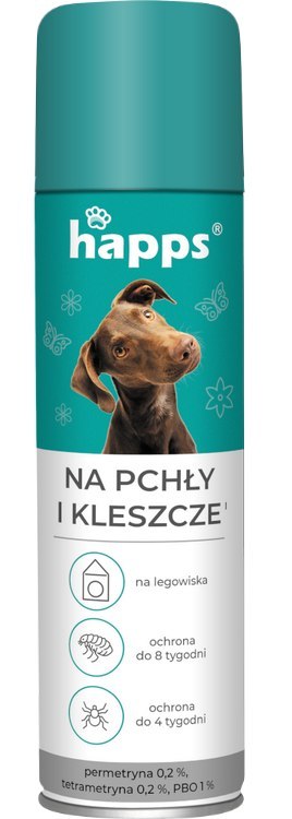 HAPPS - na pchły i kleszcze 250ml