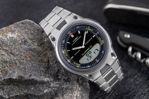 Zegarek Męski Casio DUAL AW-80D-1AVDF + BOX