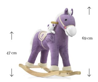 Koń Pony Purple