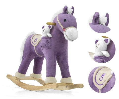 Koń Pony Purple