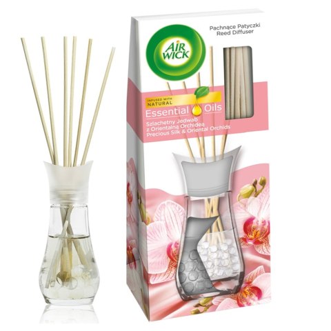 Air Wick Pachnące Patyczki Szlachetny Jedwab z Orientalną Orchideą/Precious Silk & Oriental Orchids 25ml