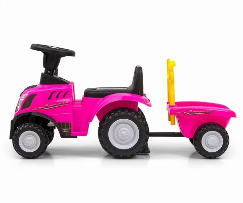 Pojazd New Holland T7 Traktor Pink