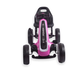 Milly Mally Gokart na pedały Power Pink