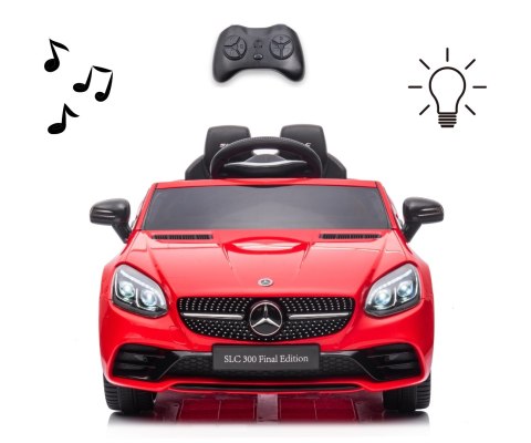 Milly Mally Pojazd na akumulator Mercedes-Benz SLC Red