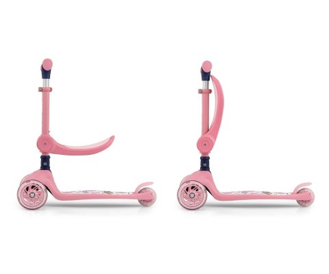 Milly Mally Scooter Fuzzy Pink