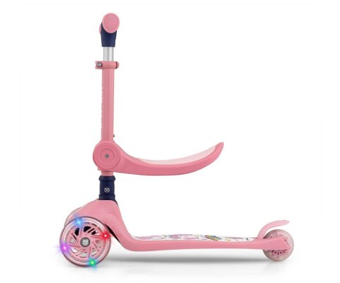 Milly Mally Scooter Fuzzy Pink