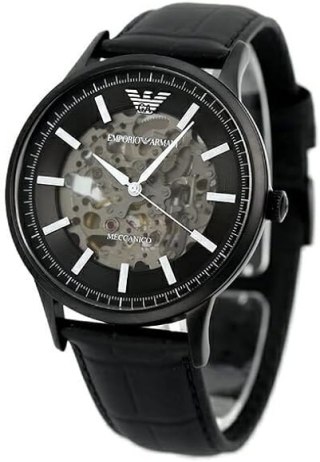 Zegarek męski EMPORIO ARMANI SKELETON AUTOMATIC AR60042 (zi055c)