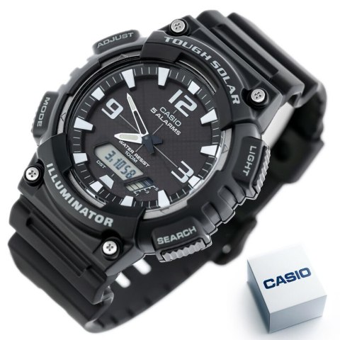 ZEGAREK MĘSKI CASIO AQ-S810W 1AV (zd044h) - SOLAR POWERED + BOX