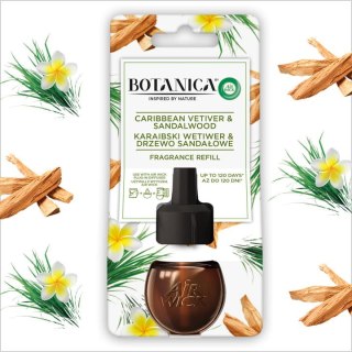 Botanica by Air Wick Karaibski Wetiwer & Drzewo Sandałowe/Caribbean Vetiver & Sandalwood 19ml Wkład