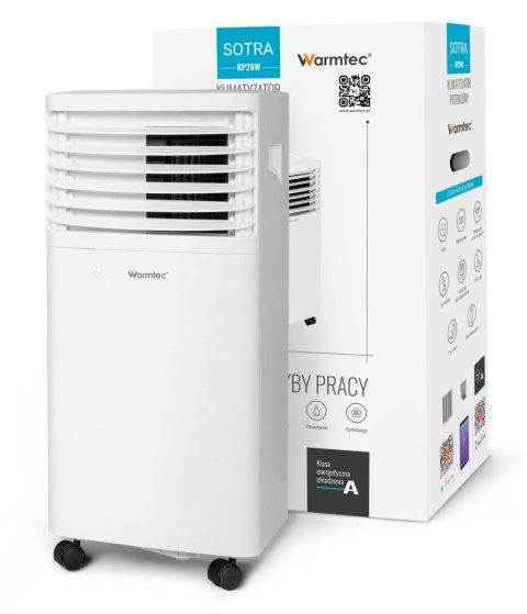 WARMTEC Klimatyzator Przenośny SOTRA-KP26W z Wi-Fi - D