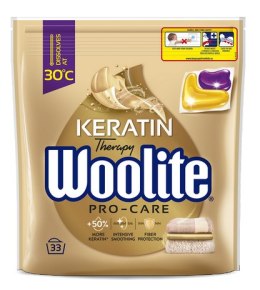 Woolite Żelowe kapsułki do prania z keratyną Pro-Care 33 szt.