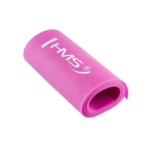 TP01 PINK 0.7 x 120 x 1200 MM TAŚMA PILATES HMS