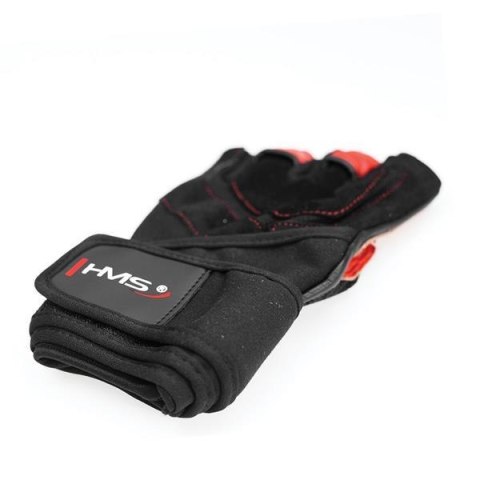 RST01 BLACK/RED ROZM. XL RĘKAWICE NA SIŁOWNIĘ HMS