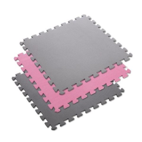 MP10 MATA PUZZLE POD SPRZĘT PINK-GREY 9 ELEMENTÓW 10MM