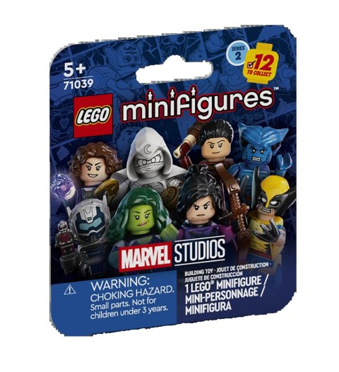 71039 - LEGO Minifigures - Marvel Seria 2 - Komplet 12 szt.