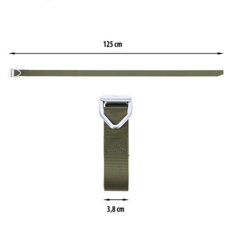 NC1728 PASEK TAKTYCZNY ZIELONY 125CM NILS CAMP