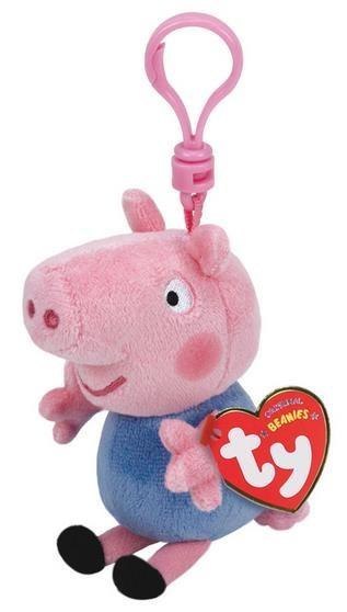 Beanie Babies Świnka Peppa - George brelok