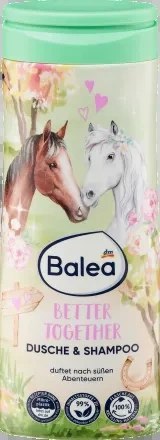 Balea Better Together 2in1 Żel pod Prysznic i Szampon dla Dzieci 300 ml