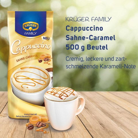 Kruger Cappuccino Sahne-Caramel 500 g