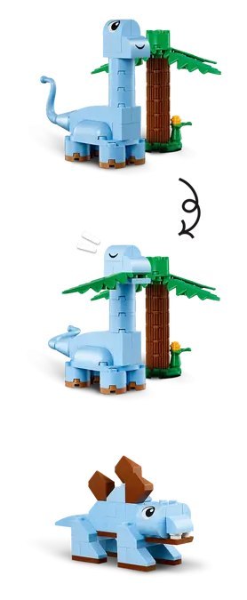 11041 - LEGO Classic - Kreatywne dinozaury