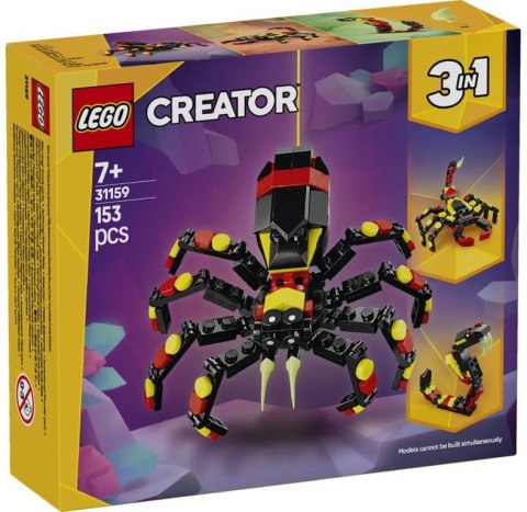 31159 - LEGO Creator - Dzikie zwierzęta: niezwykły pająk