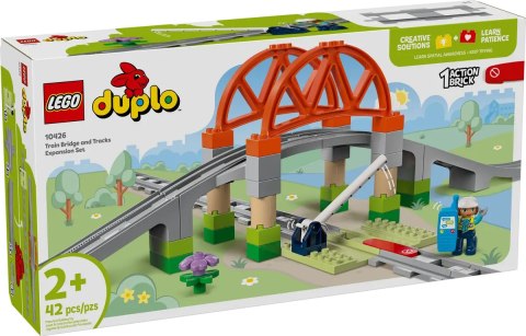 10426 - LEGO DUPLO - Most i tory kolejowe — zestaw rozszerzający