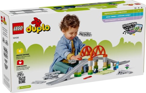 10426 - LEGO DUPLO - Most i tory kolejowe — zestaw rozszerzający