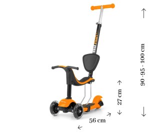 Scooter Little Star Orange