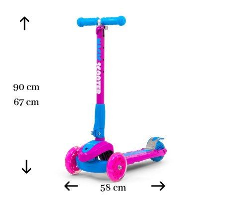 Scooter Magic Pink-Blue