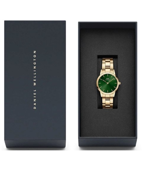 ZEGAREK DAMSKI DANIEL WELLINGTON DW00100421 Iconic Emerald 28mm + BOX