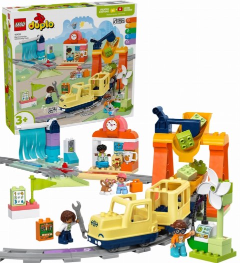 10428 - LEGO DUPLO - Duży interaktywny pociąg miejski