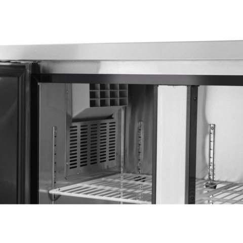 Stół mroźniczy Kitchen Line z blatem roboczym szer. 180cm -22/-12deg;C - Hendi 233399