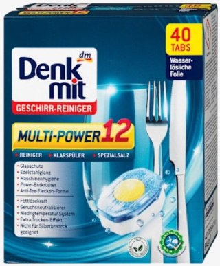 Denkmit Multi-Power 12 Tabletki do Zmywarki 40 szt.