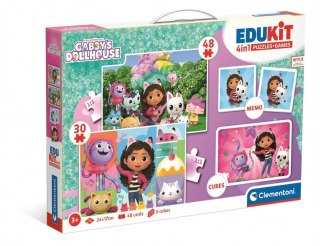 Edukit 4w1 Koci Domek Gabi | Clementoni