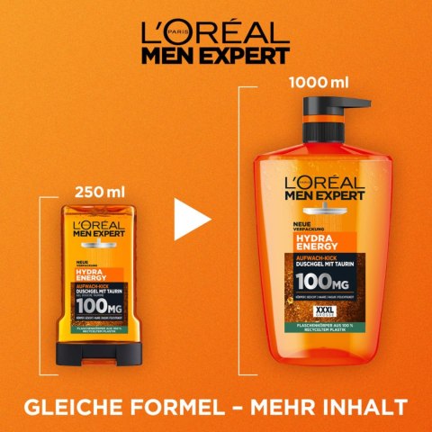 L'Oréal Men Expert Hydra Energy mit Taurin Żel pod Prysznic 1 l